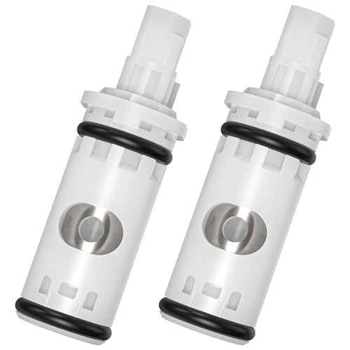 Buhobha 1224 1224b Faucet Cartridge Replacement Kit 2Pcs Compatible with Most Dual-Handle Moen Faucets and Bathtub/Shower Combinations