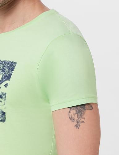 Image of Pepe Jeans Men T-Shirt|Cotton|Slim Fit