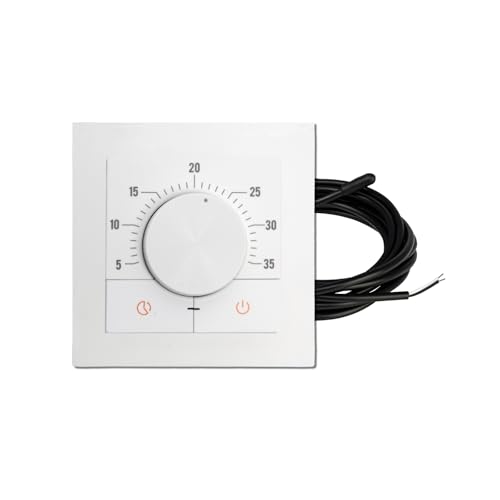 Mi-Heat 1919 Analog-Thermostat für 230V Heizungen