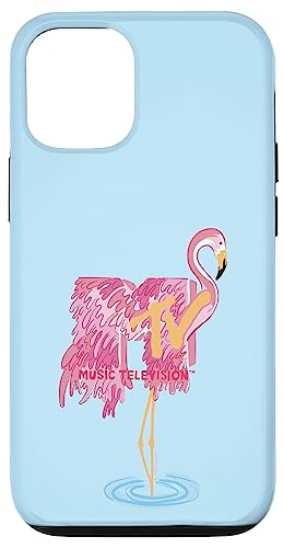 Coque iPhone 12 MTV Flamingo anti-rayures pour protéger votre écran