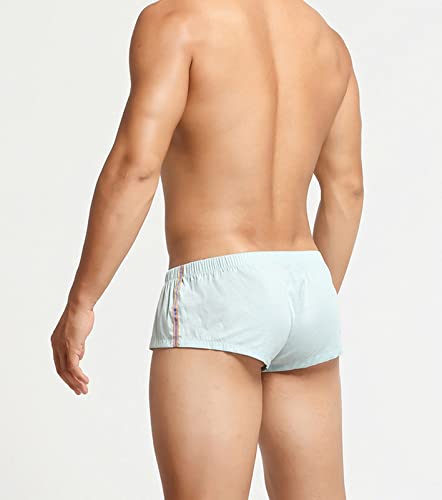 Men's Arrow Pants Breathable and Comfortable Buttons Simple Home Shorts Solid Pants2