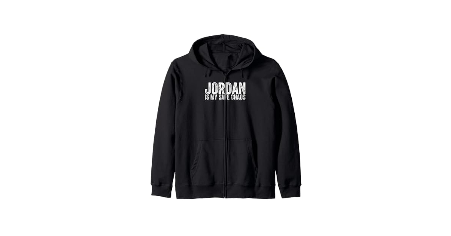 Amazon.com: Jordan Is My Safe Chaos Zip Hoodie : Clothing