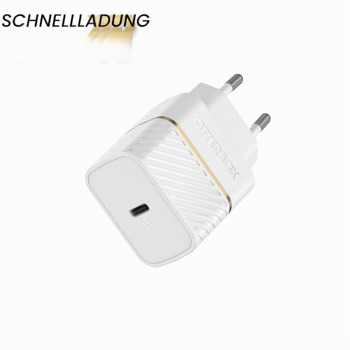 OtterBox 20W USB-C Ladegerät, Weiß – Ansicht 2