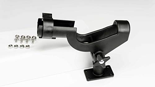 Pelican - Kayak Swivel Fishing Rod Holder - Adjustable Rod Holders for Boat and Sit-in Kayak - 360 Degree Rod Holders