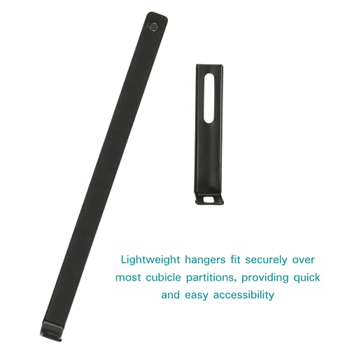 1Intheoffice Cubicle Hangers, Adjustable, 4/Pack #TOP3