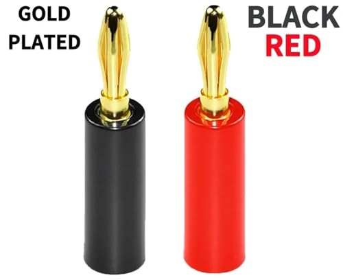 Conectores de cobre de 4 mm para actualizar tu sala de cine en casa y altavoces 5