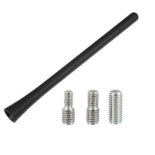 X AUTOHAUX 6 3/4 Inch Car AM FM Radio Signal Antenna Mast Replacement for Dodge Grand Caravan 2008-2020 Black