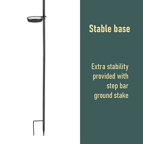 North States Bird 1862 Ultimate Station Birdfeeder, Black - Image 3