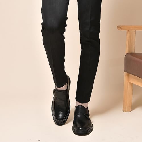 Mens Slip-Ons Loafers Genuine Leather Dress Shoes for Men Comfortable Business Casual Oxfords Penny4