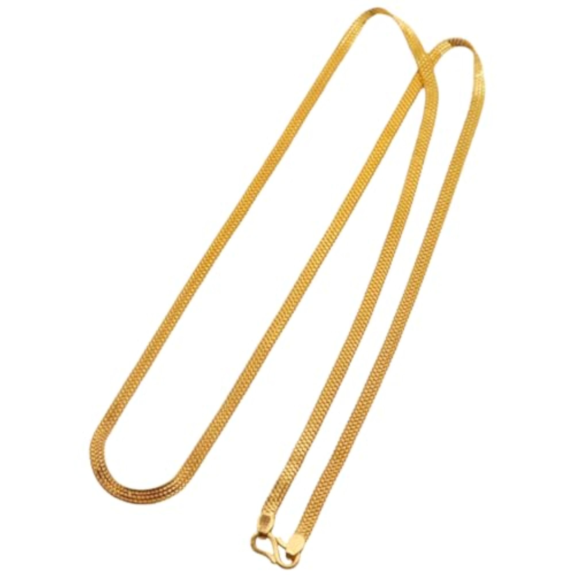 Trendy Gold Plated Unisex Necklace for Gifting