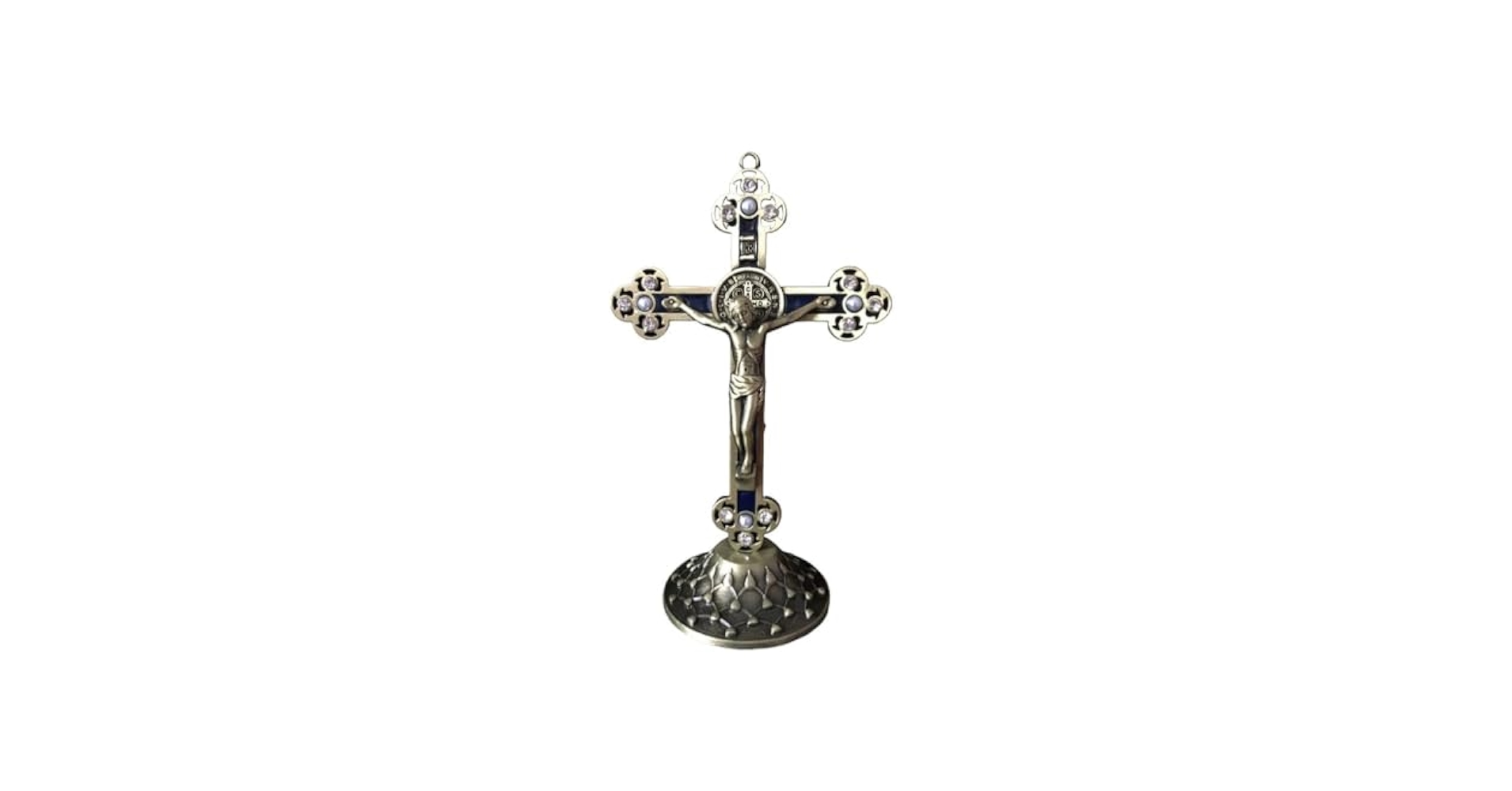 十字架　クロス　大型　キリスト　装飾 Amazon.co.jp: BCカトリックメタルスタンディング十字架、祭壇用