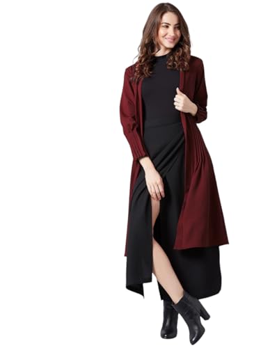 Image of IUGA Black Shrugs for Women Stylish (408 Blk )