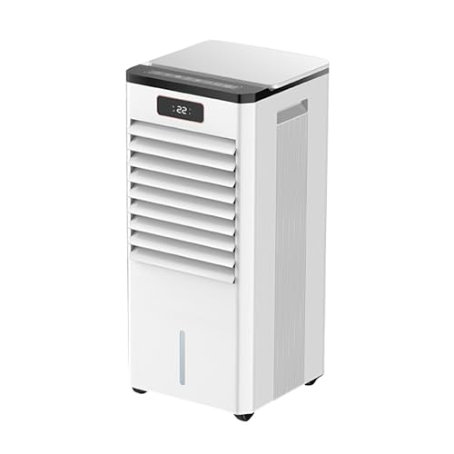 lyxamjrzyp Ventilador De Pie, PortáTil Ventilador, Ventilador con Rueda Universal, y 3 Velocidades Ajustables, Ideal para El Hogar, La Oficina y El Dormitorio