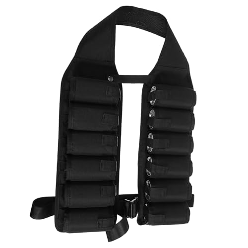 VALICLUD Ceinture Porte-bières Oxford avec Sac De Rangement Extérieur pour Boissons Capacité Spacieuse Sac Banane Moyenne pour Randonnée Et Camping Noire
