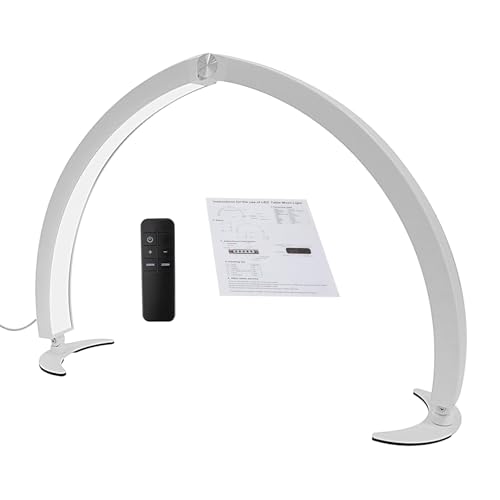 Lampe pour table de manucure pliable 40W avec télécommande pour soin des cils