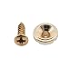 Musiclily Pro Steel Vintage Round Telecaster String Guide Retainer Tree for Tele Style Electric Guitar, Gold