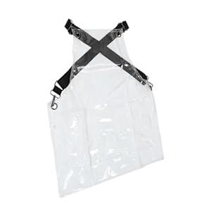 Abaodam Transparente Arbeitsschürze Wasserdichte Küchenschürze