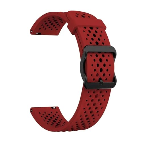 [�����ȓX] 22 mm�ėp���E���V���J�Q���X�|�[�c�x���g�ɓK��Garmin Forerunner 570/265/255���yVivoactive�u���X���b�g4�u���x���g(Red)