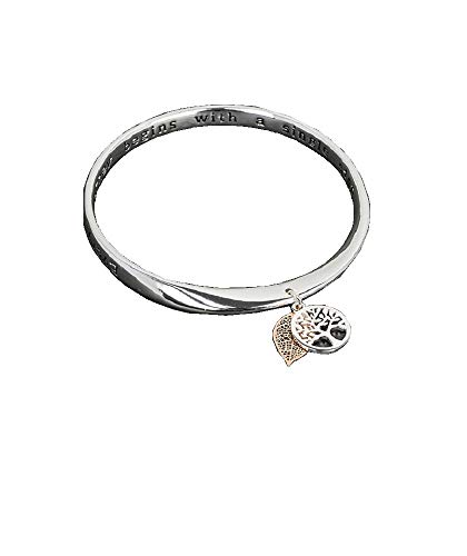Equilibrium 2 Tone Tree of Life Bangle Journey