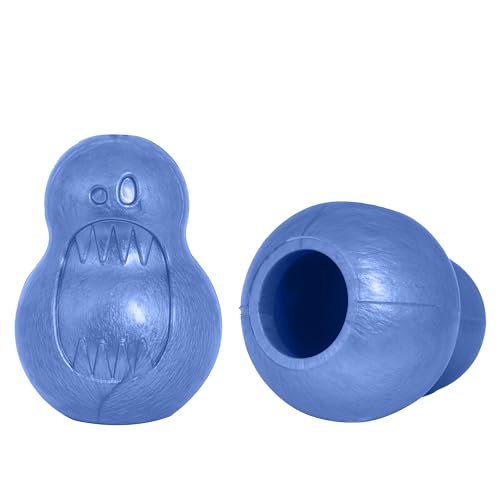 Pet Games Mordedor Recheável Super Resistente Monstrinho Azul Tamanho Médio Para Cães