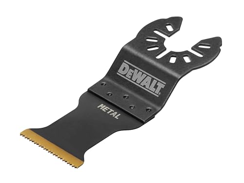 DEWALT TITANIUM METAL BLADE 30MM X 43MM, Silver
