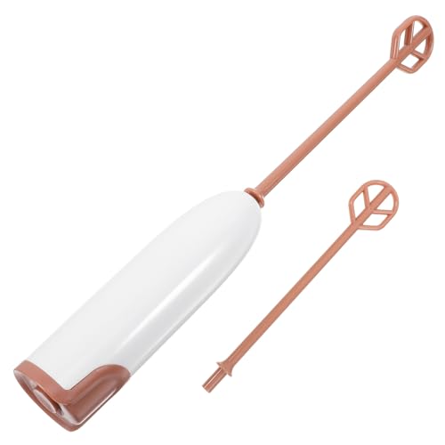 Veemoon Batidora Eléctrica de Mano Mini para Leche Polvo Mango Extensible Color Blanco Cálido 2 Varillas Agitadoras Desmontables para Mezclar Bebidas y Zumos sin Pilas Reutilizable Veemoon Batidora Eléctrica de Mano Mini para Leche Polvo Mango Extensible Color Blanco Cálido 2 Varillas Agitadoras Desmontables para Mezclar Bebidas y Zumos sin Pilas Reutilizable