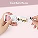 TOUCHBeauty Professional Heated Eyelash Curler with Silicone Refill Pad Curling Tool for Women Long Lasting Eyelashes TB-2003B