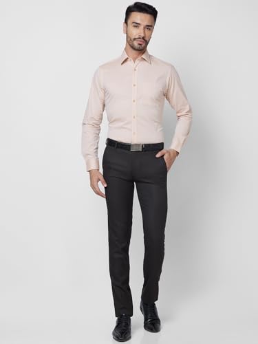 Image of Raymond Men's Slim Fit Self Design Shirt