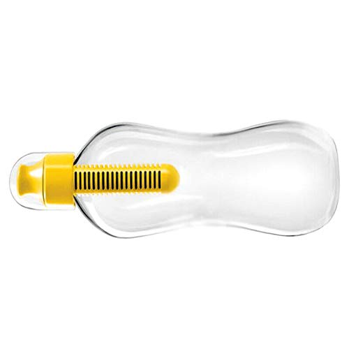 UBERSWEET® 1X(550ML Outdoor Water Bobble Hydration Filter Bottle Filtered Drinking, Ye N5V6