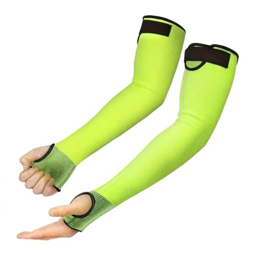 zwxqe Manchons de protection agricoles | Couvre-bras de travail de cour | Manchons de bras à trous | Protections de bras résistantes aux morsures, protection des bras, manchons de protection