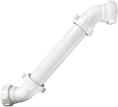 Jones Stephens P37150 1 1/2 DOUBLE OFFSET TAILPIECE - Satin Nickel