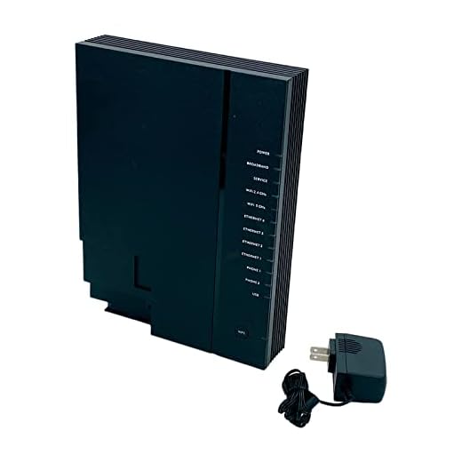 Calix GigaCenter 844E-1 Wireless 2.4GHZ 5G Dual WiFi Router Modem with AC Adapter