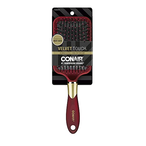 Conair Escova toque de veludo (a cor pode variar)