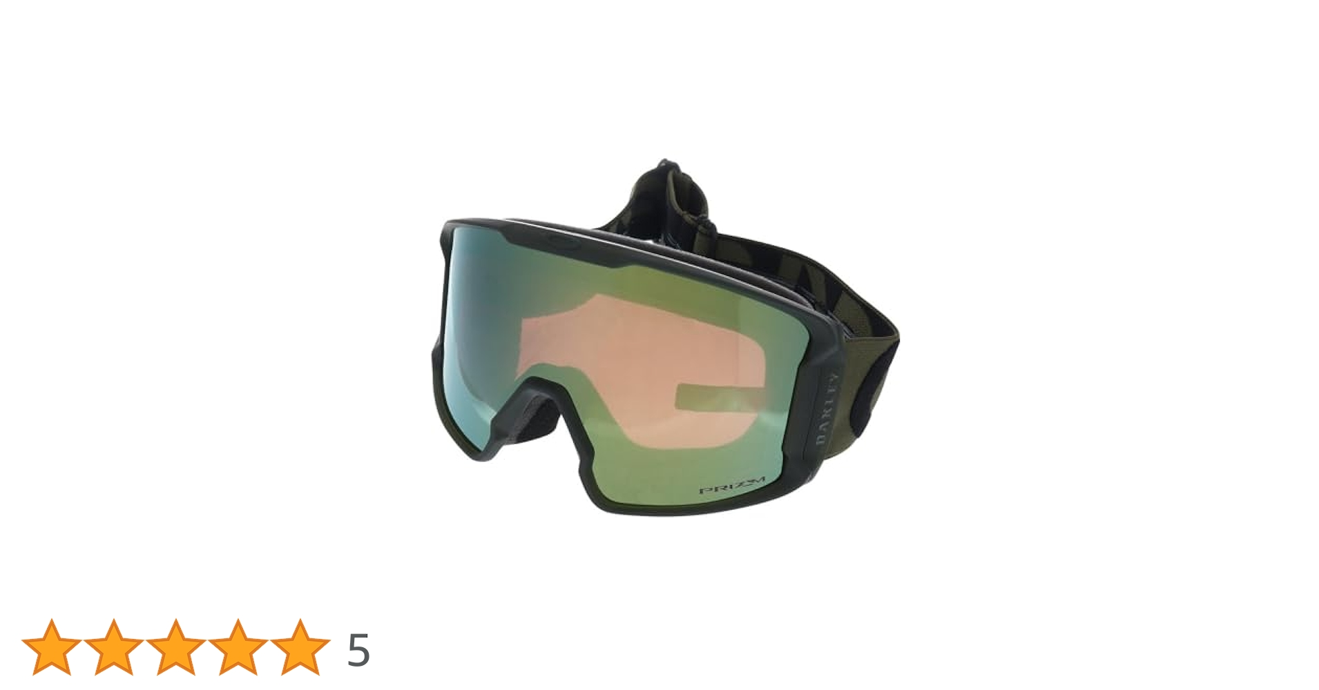Oakley Line Miner L PRIZM Sage Gold ゴーグル Oakley Line Miner™ L Snow Goggles - Matte Black - Prizm Sage