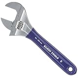 Klein Tools D509-8 Adjustable Drive Wrench, Forged with Extra-Wide 8-Inch Jaw