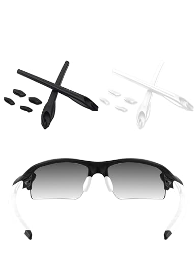 Image of ToughAsNails Replacement Rubber Kits Ear Socks and Nose Pads for Oakley Flak 2.0 XL OO9188 /Flak 2.0 OO9295 Sunglasses