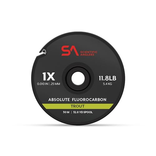 Image of Scientific Anglers Absolute Fluorocarbon Trout Tippet - 30m