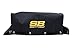 Smittybilt 97281-97 Winch Cover - SB Logo, Black