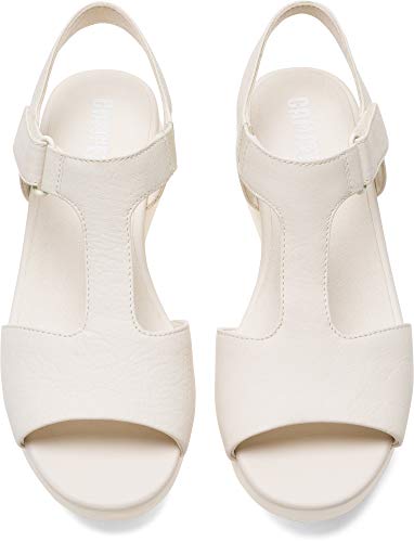 Image of Camper Women's Balloon Heeled Sandal, Light Beige 009, 10