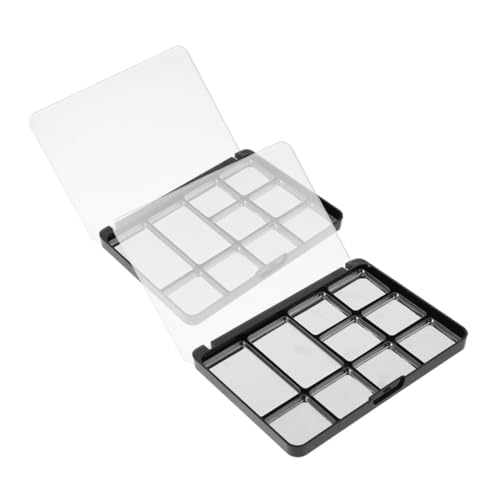 SAFIGLE Bandeja De Almacenamiento Para Sombras De Ojos 2 Unidades Paleta De Sombras De Ojos Paleta De Maquillaje Bandeja Magnética Para Cosméticos Bandeja De Maquillaje