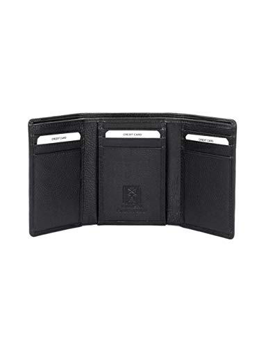 Men's RFID Blocking Leather Trifold Wallet