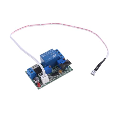 Elnwnnkc Módulo de control de luz de sonido con retardo ajustable de 5 V, 12 V, 24