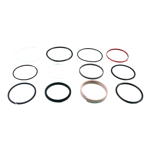 Image of HOLDWELL Hydraulic Cylinder Bore Seal Kit AHC19979 Compatible with John Deere 260E 310 P 310E 310G 410D 410E 410J 410K 410L 437E 510D 603R 612R 8245R 8270R 8295R 8320R 8335R