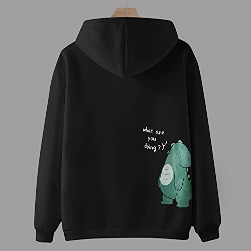 Sudaderas de dinosaurio para enamorados que buscan ropa a juego cómoda 5