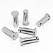 BENLIUDH 304 Stainless Steel Single Hole Clevis Pins Flat Head Clevis Pins for Trailer Latch, Mechanics Repair (M12*35mm, 10pcs)