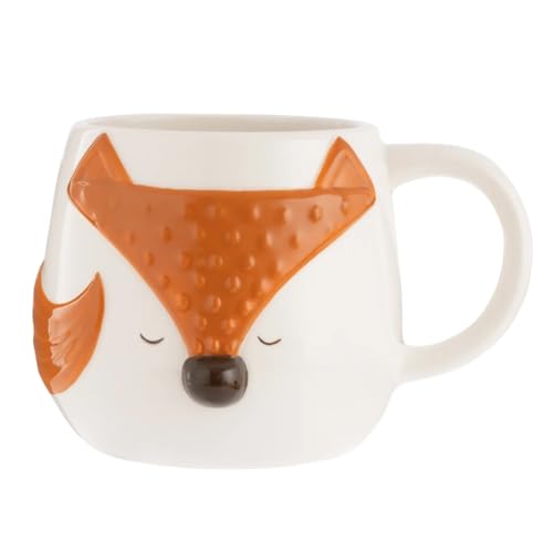 Price & Kensington Ceramic Coffee Mug Latte Tea Cup Woodland Fox Choco Hot Chocolate Beverages Brew 570ml - Image 2