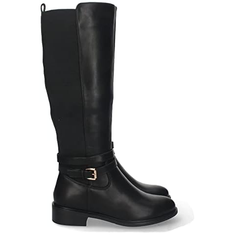 Botas shoes&blues.es 68365 con Tacon Bajo, Hebilla, y Cremallera Cover
