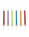 Produktbild Colour Flame Birthday Candles & Holders, 10ct