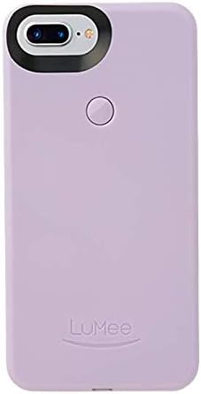 LuMee Selfie Phone Case, Lavender | LED Lighting, Variable Dimmer | Shock Absorption, Bumper Case | iPhone 8+ / iPhone 7+ / iPhone 6s+ / iPhone 6+