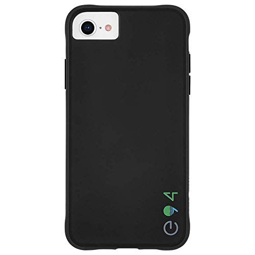 Coque iPhone 8 écologique Case-Mate ECO94 recyclé noir antichoc pour écran 4,7"